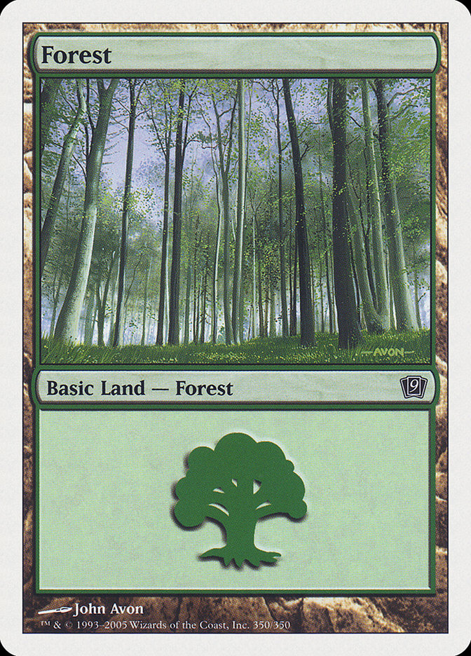 Forest (#350) [Ninth Edition] | Webway Games