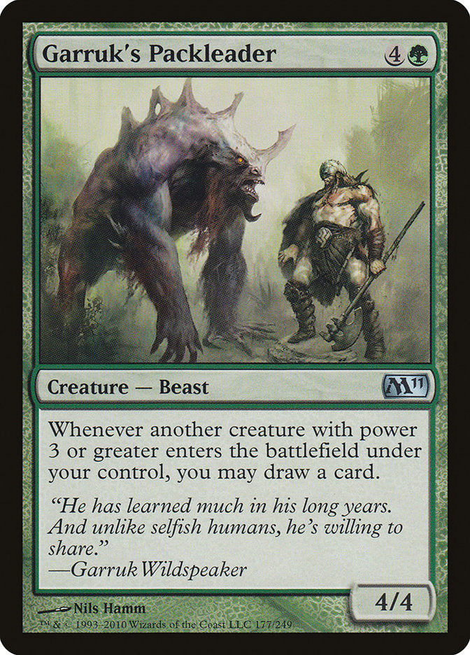 Garruk's Packleader [Magic 2011] | Webway Games