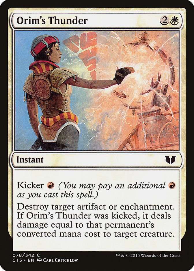 Orim's Thunder [Commander 2015] | Webway Games