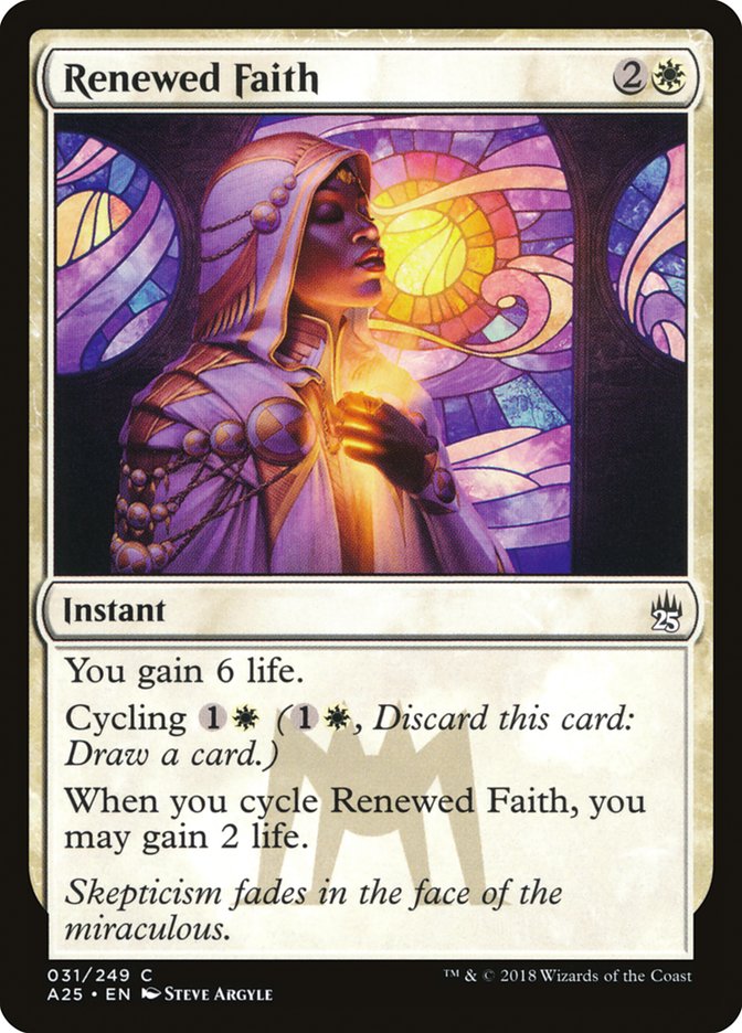 Renewed Faith [Masters 25] | Webway Games
