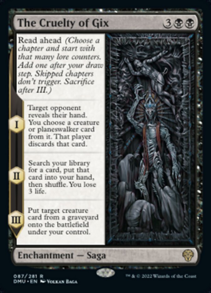 The Cruelty of Gix [Dominaria United] | Webway Games