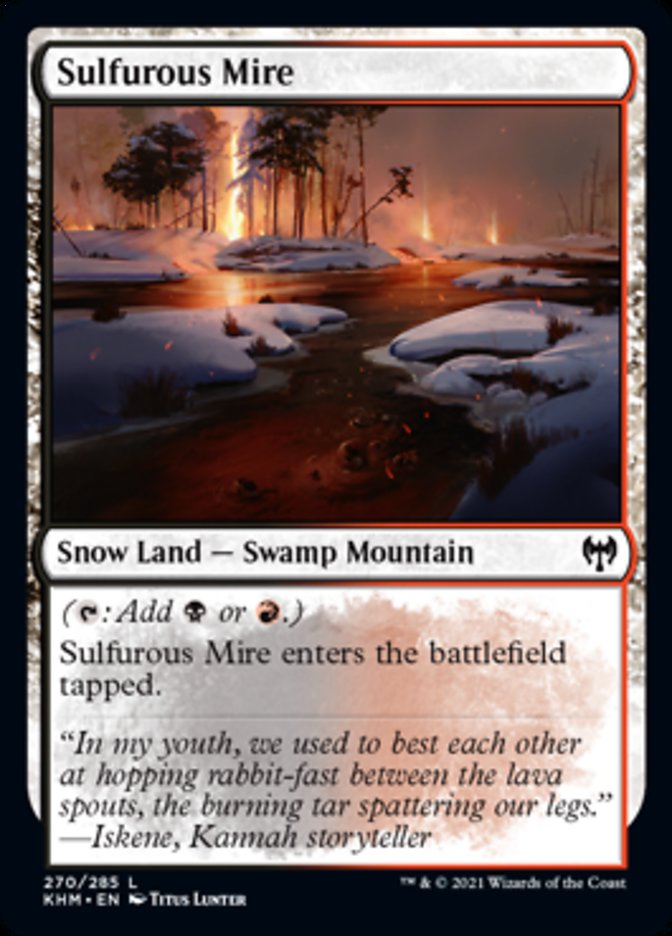 Sulfurous Mire [Kaldheim] | Webway Games