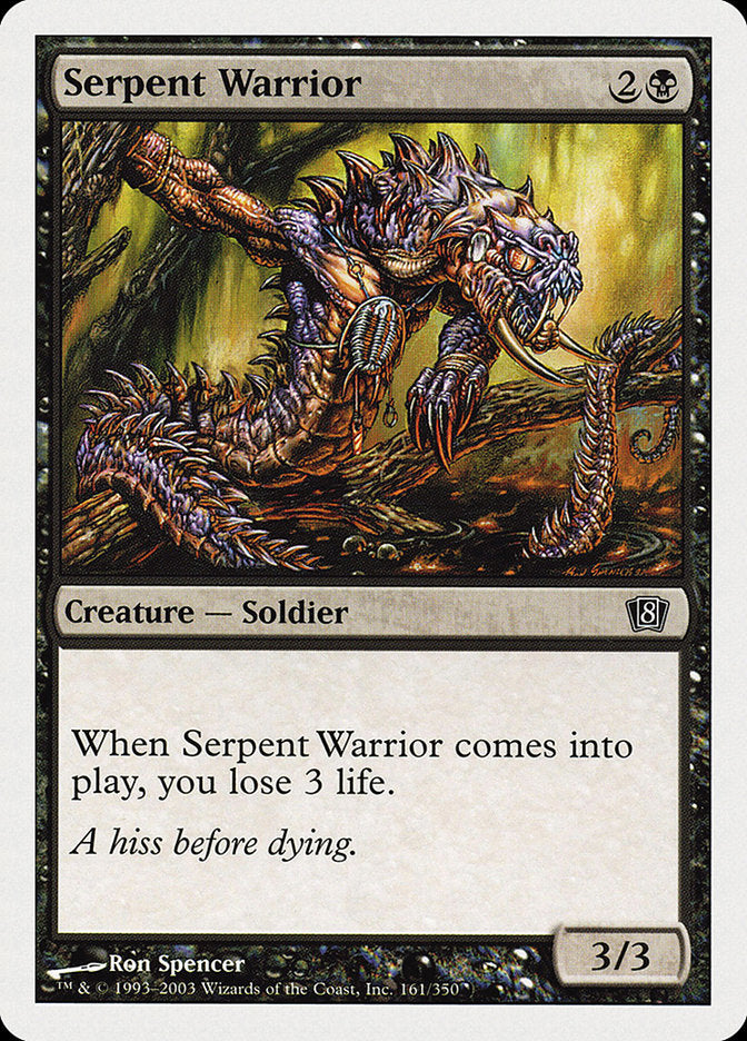 Serpent Warrior [Eighth Edition] | Webway Games