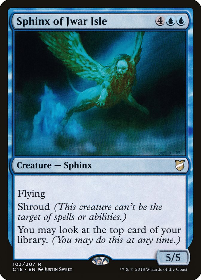 Sphinx of Jwar Isle [Commander 2018] | Webway Games