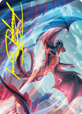 Galazeth Prismari Art Card (Gold-Stamped Signature) [Strixhaven: School of Mages Art Series] | Webway Games