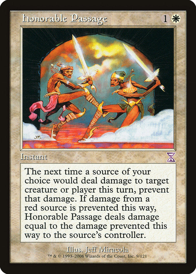 Honorable Passage [Time Spiral Timeshifted] | Webway Games