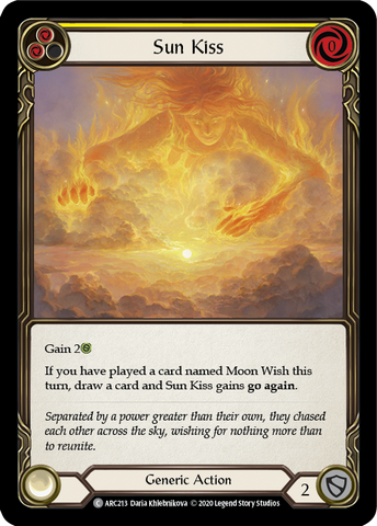 Sun Kiss  (Yellow) [ARC213] Unlimited Rainbow Foil