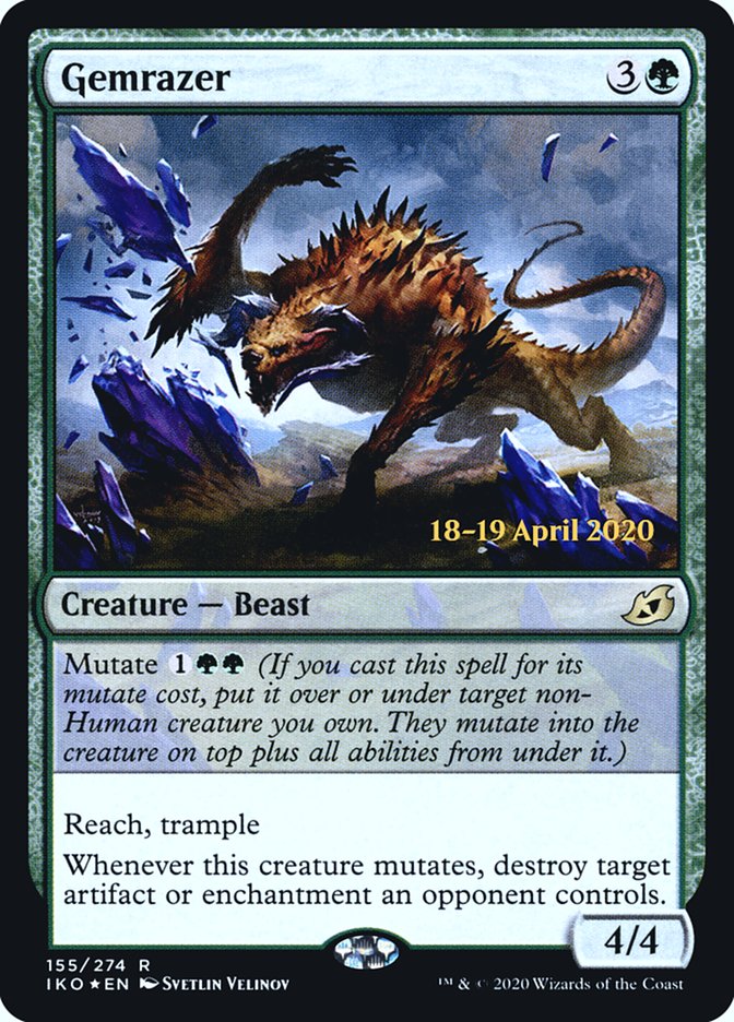 Gemrazer  [Ikoria: Lair of Behemoths Prerelease Promos] | Webway Games