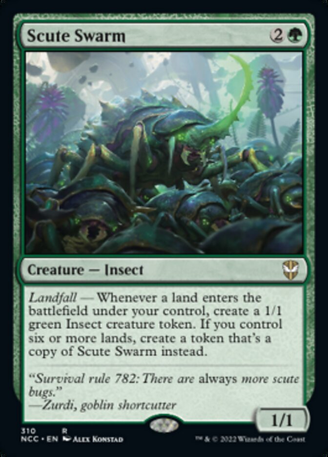 Scute Swarm [Streets of New Capenna Commander] | Webway Games