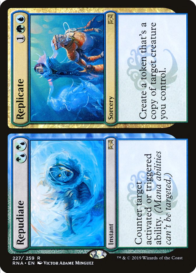Repudiate // Replicate [Ravnica Allegiance] | Webway Games