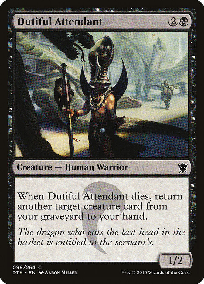 Dutiful Attendant [Dragons of Tarkir] | Webway Games