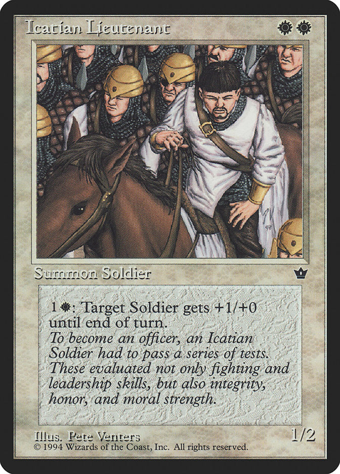 Icatian Lieutenant [Fallen Empires] | Webway Games