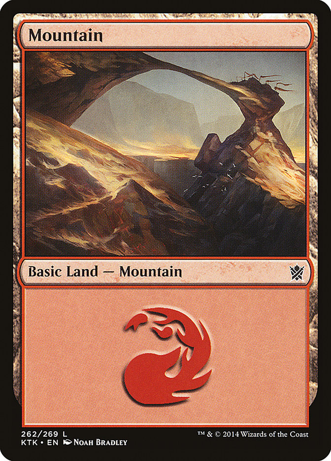 Mountain (#262) [Khans of Tarkir] | Webway Games