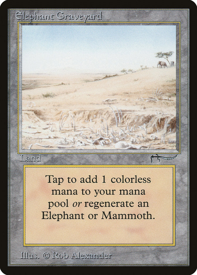 Elephant Graveyard [Arabian Nights] | Webway Games
