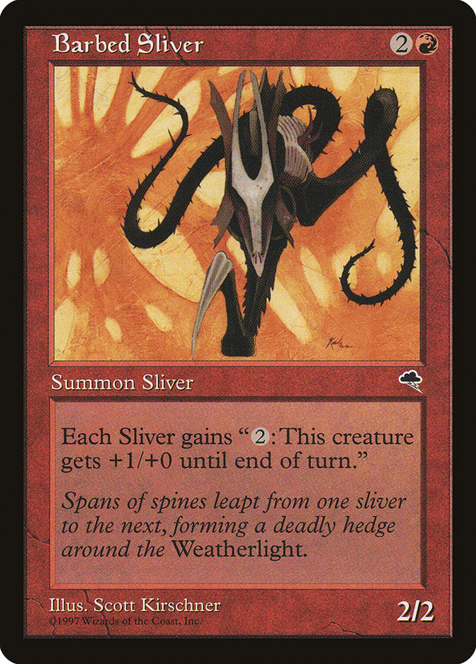 Barbed Sliver [Tempest] | Webway Games