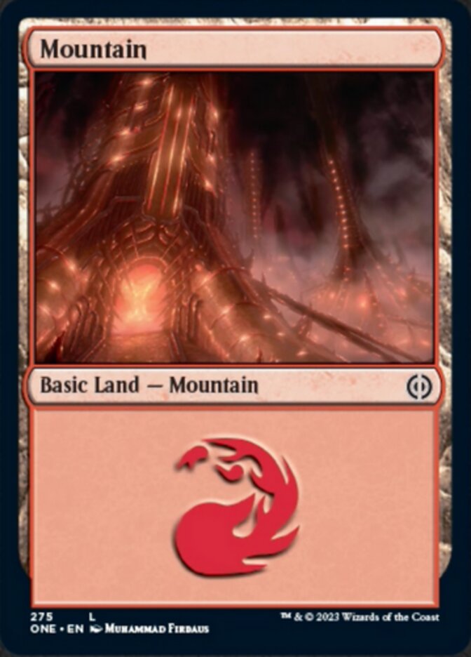 Mountain (275) [Phyrexia: All Will Be One] | Webway Games
