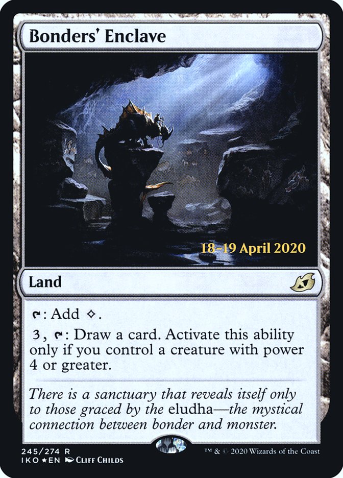 Bonders' Enclave  [Ikoria: Lair of Behemoths Prerelease Promos] | Webway Games