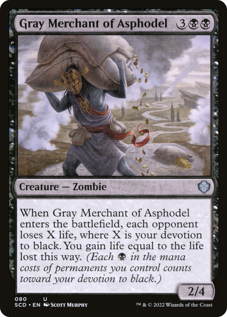 Gray Merchant of Asphodel [Starter Commander Decks] | Webway Games