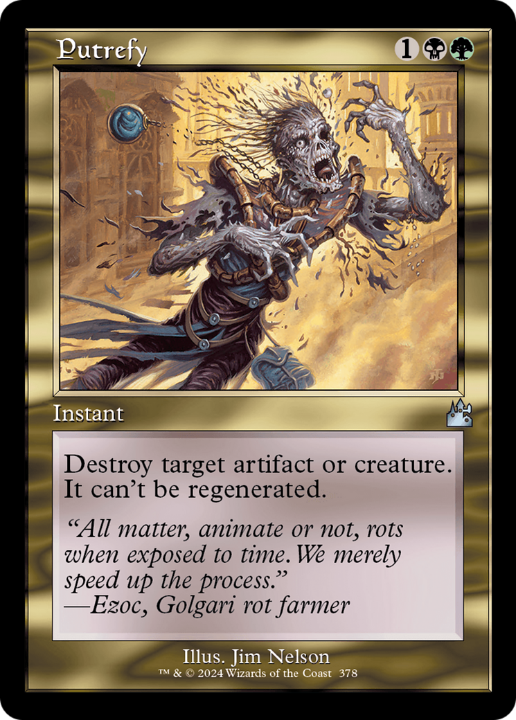Putrefy (Retro Frame) [Ravnica Remastered] | Webway Games