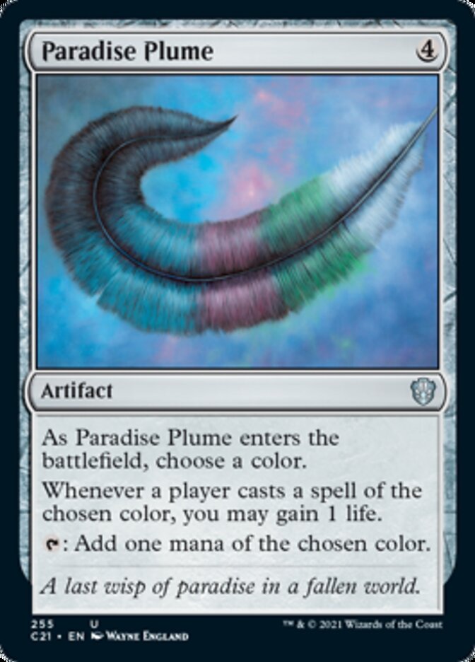 Paradise Plume [Commander 2021] | Webway Games
