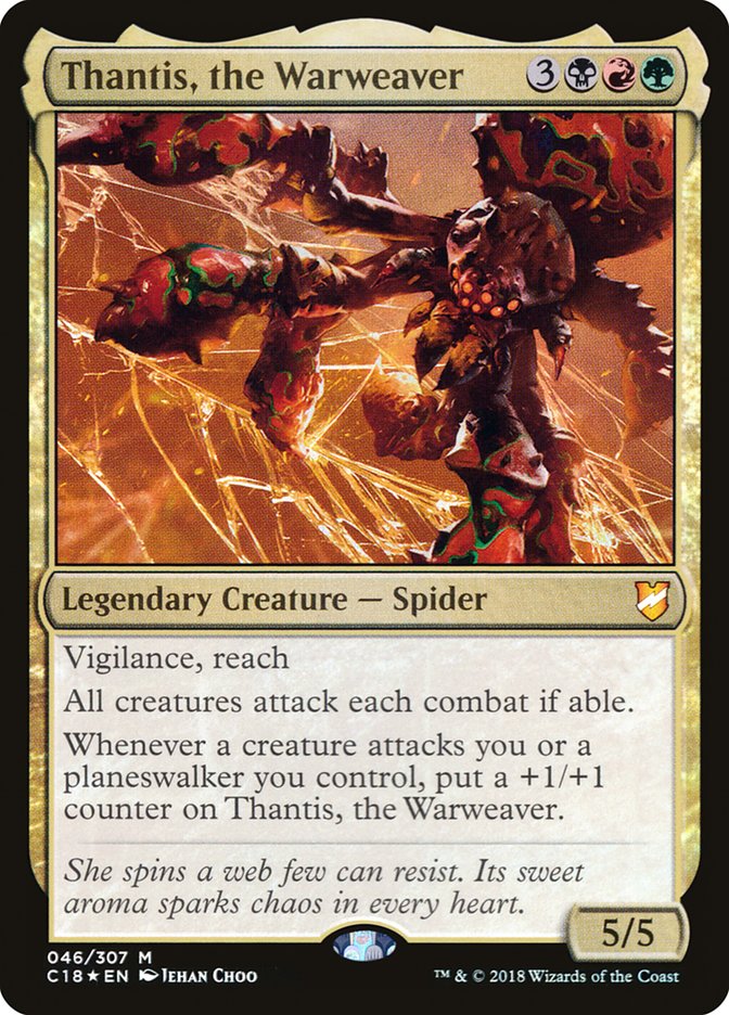 Thantis, the Warweaver [Commander 2018] | Webway Games