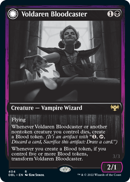 Voldaren Bloodcaster // Bloodbat Summoner [Innistrad: Double Feature] | Webway Games
