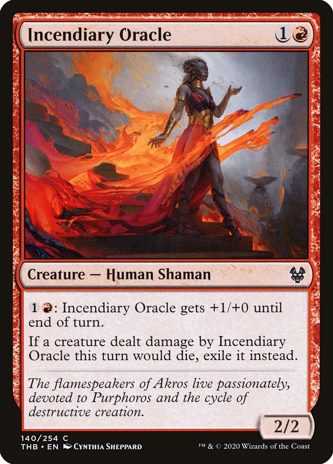 Incendiary Oracle [Theros Beyond Death] | Webway Games