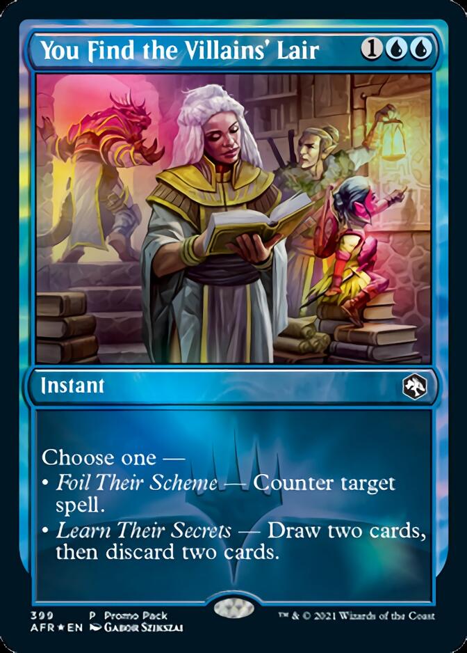 You Find the Villains' Lair (Promo Pack) [Dungeons & Dragons: Adventures in the Forgotten Realms] | Webway Games