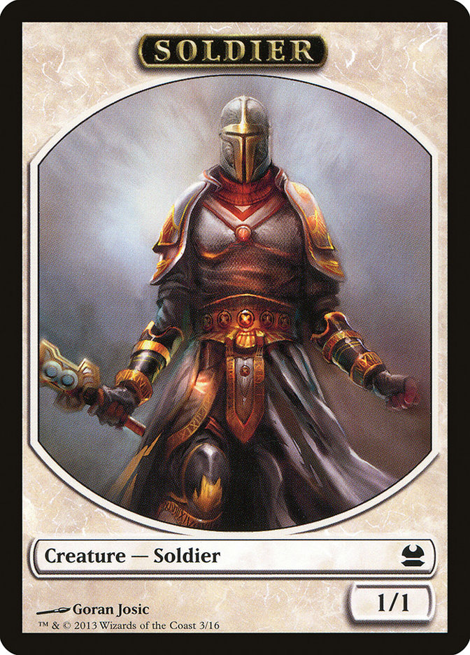 Soldier [Modern Masters Tokens] | Webway Games