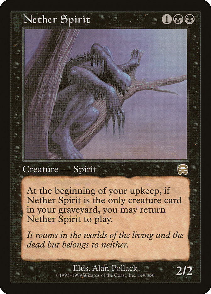 Nether Spirit [Mercadian Masques] | Webway Games