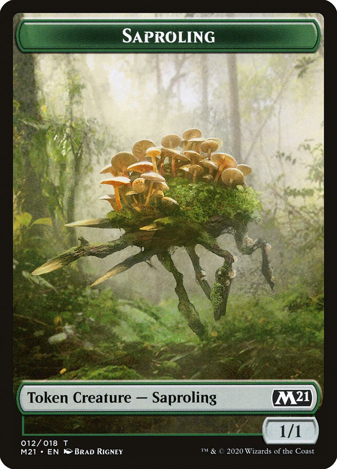 Saproling Token [Core Set 2021] | Webway Games