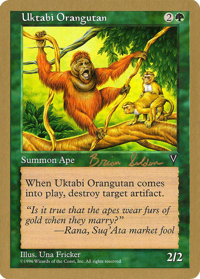 Uktabi Orangutan (Brian Selden) [World Championship Decks 1998] | Webway Games