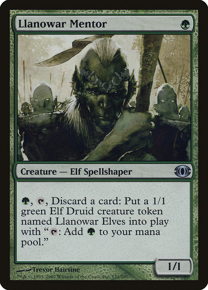 Llanowar Mentor [Future Sight] | Webway Games
