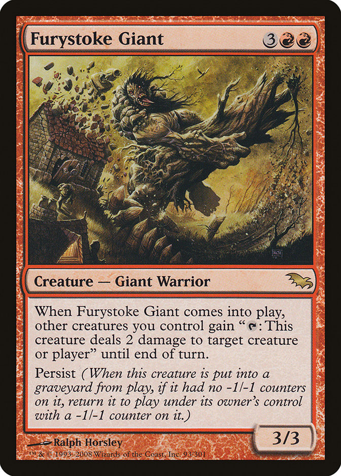 Furystoke Giant [Shadowmoor] | Webway Games