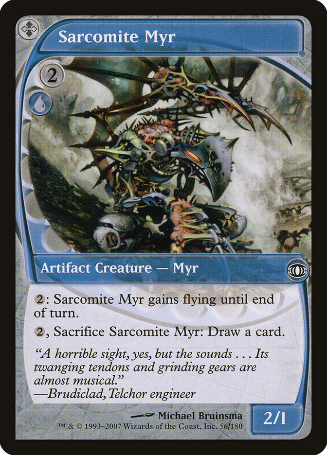 Sarcomite Myr [Future Sight] | Webway Games
