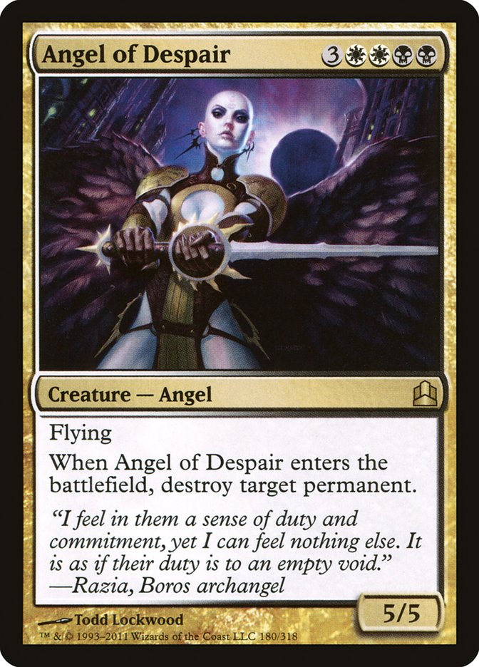 Angel of Despair [Commander 2011] | Webway Games