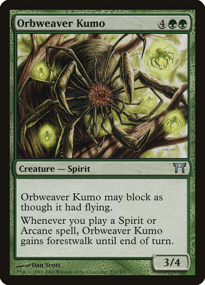 Orbweaver Kumo [Champions of Kamigawa] | Webway Games