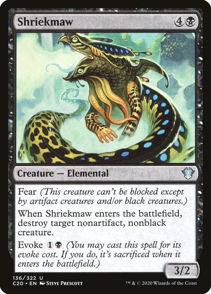 Shriekmaw [Commander 2020] | Webway Games