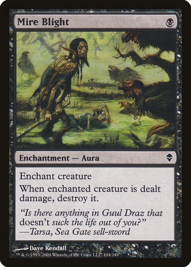 Mire Blight [Zendikar] | Webway Games