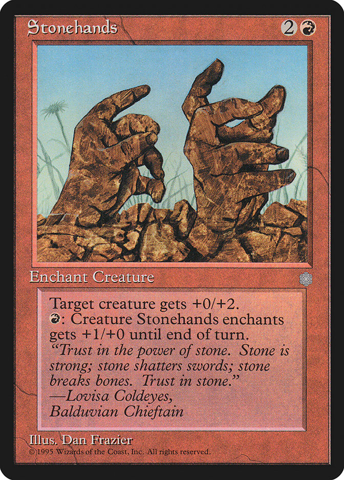 Stonehands [Ice Age] | Webway Games