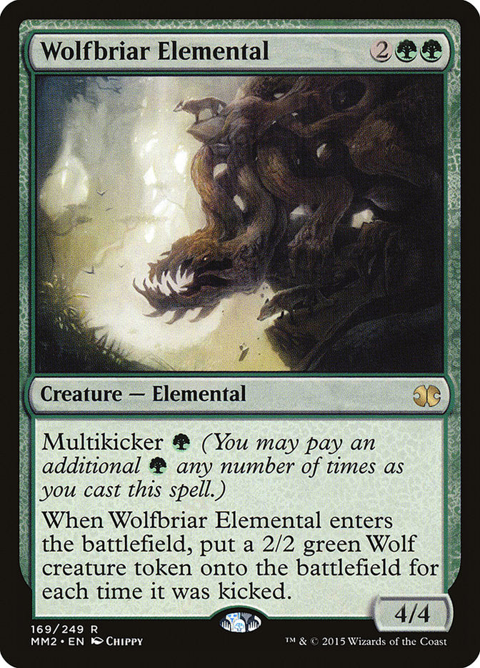 Wolfbriar Elemental [Modern Masters 2015] | Webway Games