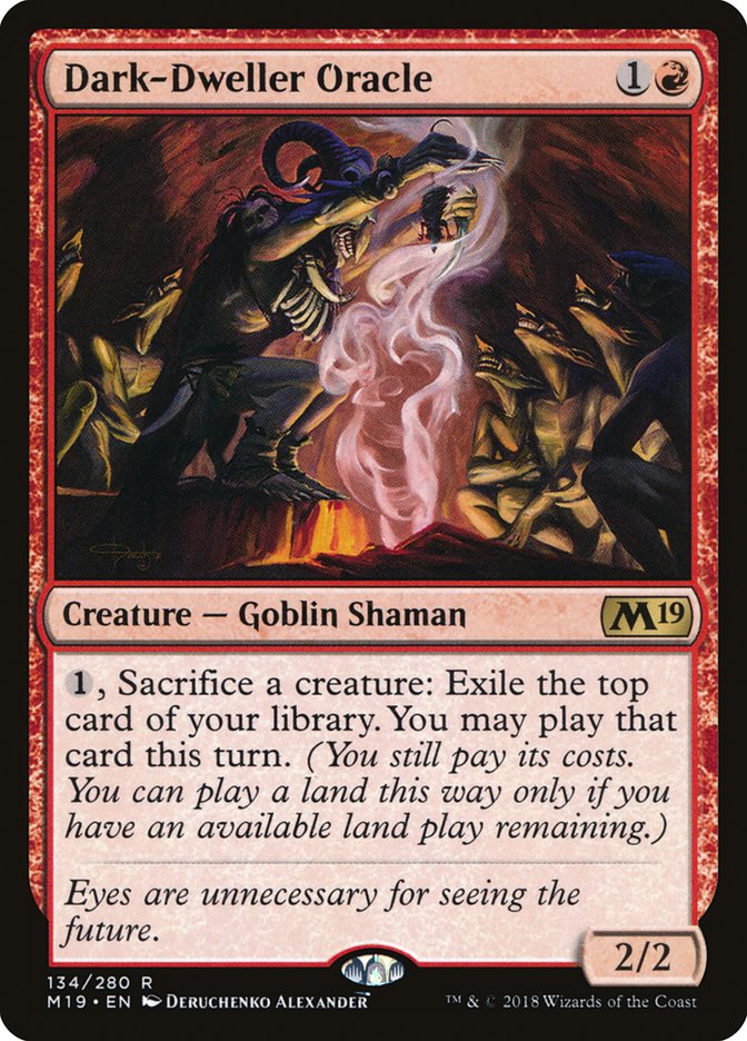 Dark-Dweller Oracle [Core Set 2019] | Webway Games