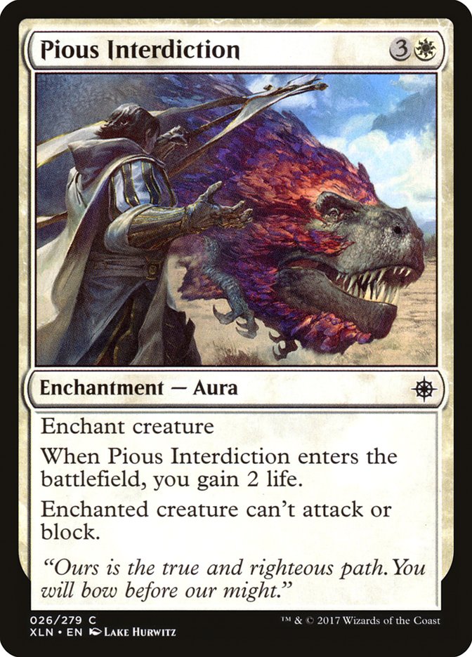 Pious Interdiction [Ixalan] | Webway Games