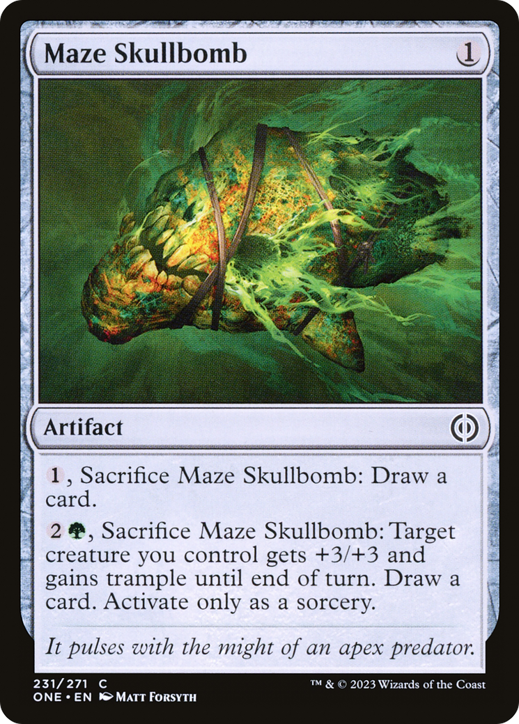 Maze Skullbomb [Phyrexia: All Will Be One] | Webway Games