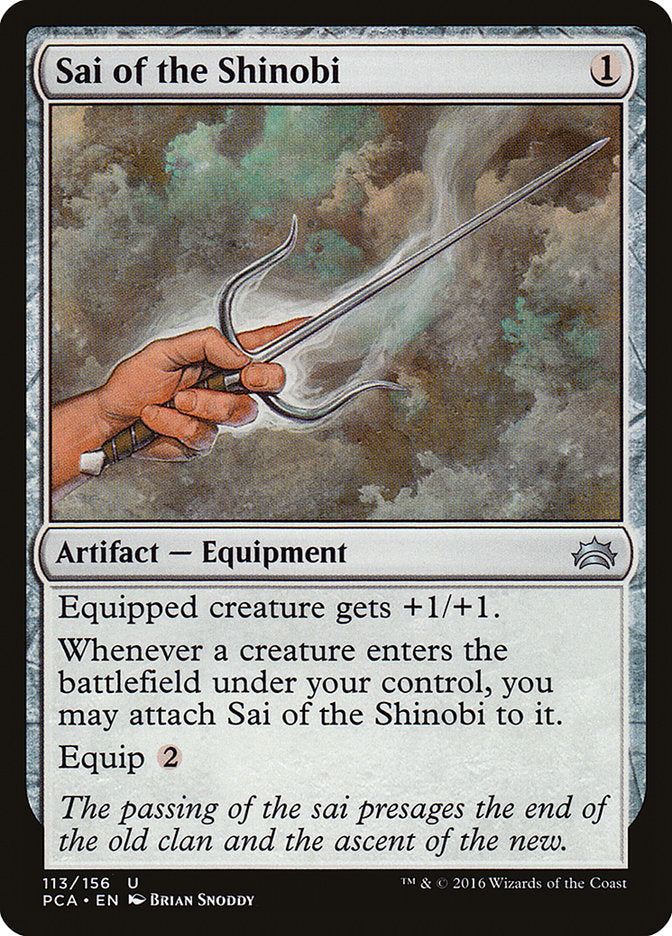 Sai of the Shinobi [Planechase Anthology] | Webway Games