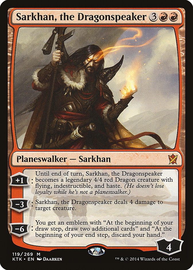 Sarkhan, the Dragonspeaker [Khans of Tarkir] | Webway Games