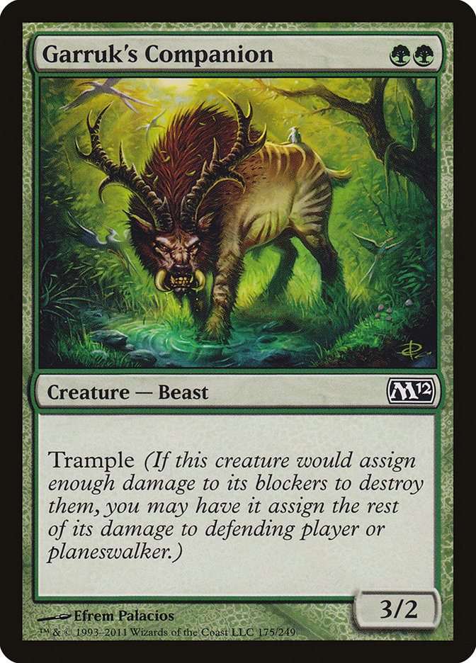 Garruk's Companion [Magic 2012] | Webway Games