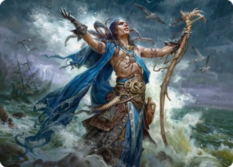 Lier, Disciple of the Drowned Art Card [Innistrad: Midnight Hunt Art Series] | Webway Games
