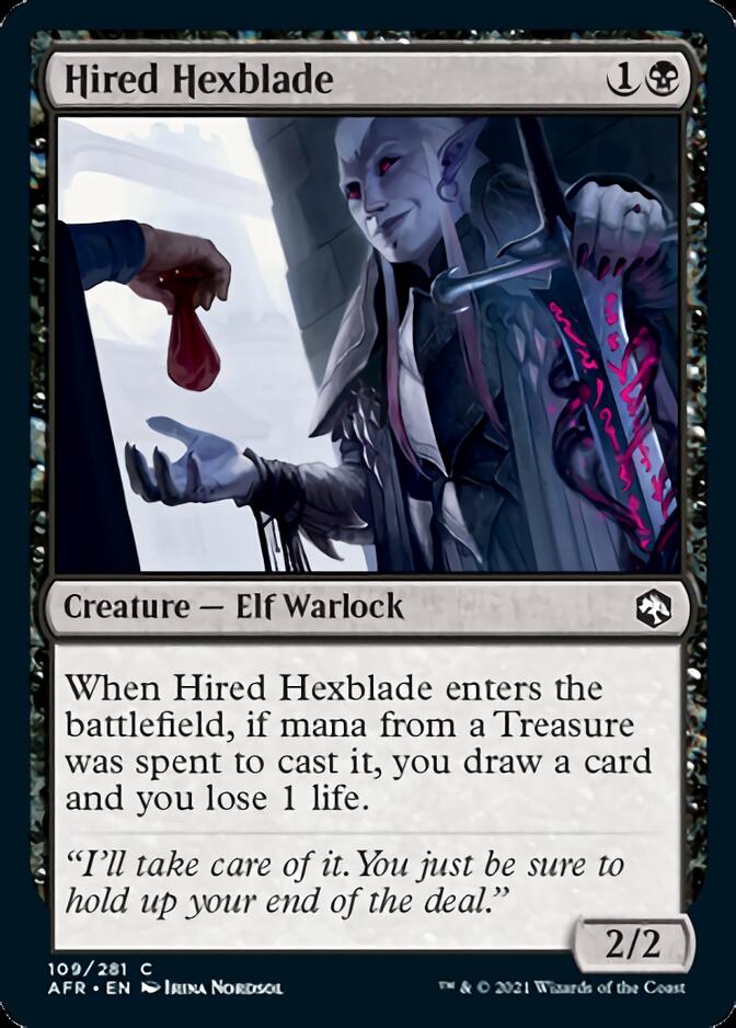 Hired Hexblade [Dungeons & Dragons: Adventures in the Forgotten Realms] | Webway Games