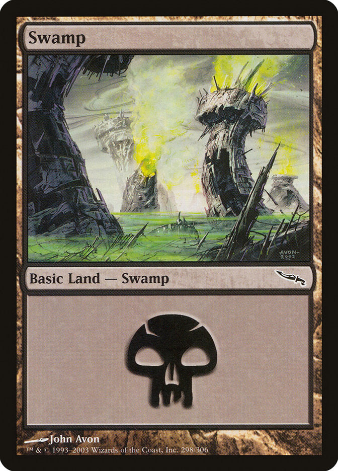 Swamp (#298) [Mirrodin] | Webway Games